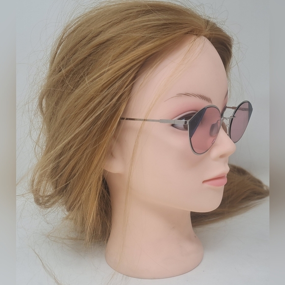 NEW Fendi Women's Sunglasses Butterfly Cut Eye Rose Silver FF0342/S 51-23-140 - Picture 16 of 16